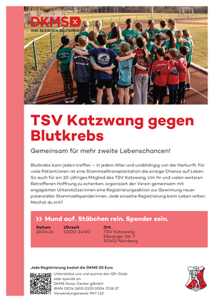 TSV Katzwang gegen Blutkrebs